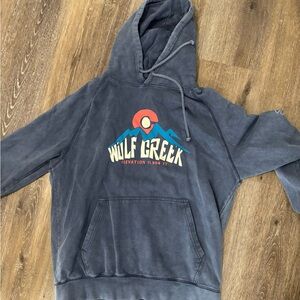Gray Wolf Creek Hoodie